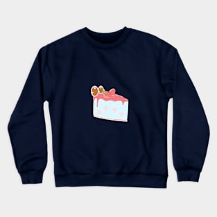 Cake Slice Pink Ver Crewneck Sweatshirt